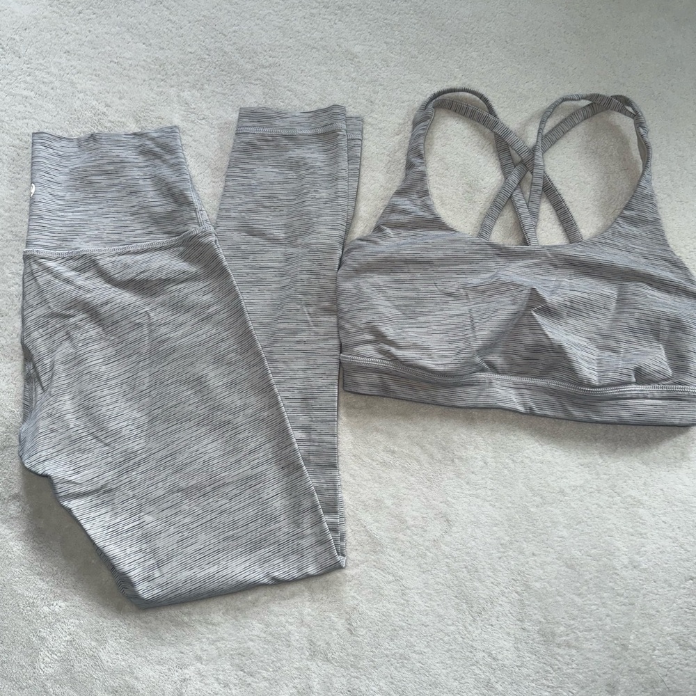 lululemon Energy Sports Bra & Leggings Combo
